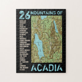 ACADIA MAP PUZZLE