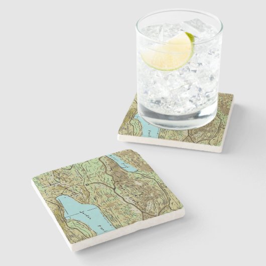 ACADIA MAP STEINUNTERSETZER (Seitenansicht)