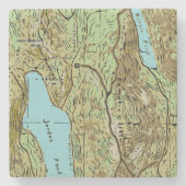 ACADIA MAP STEINUNTERSETZER (Vorderseite)