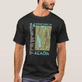 ACADIA MAP T-Shirt (Vorderseite)