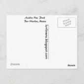 Acadia Nat. Park, Bar Hafen, Maine Postkarte (Rückseite)