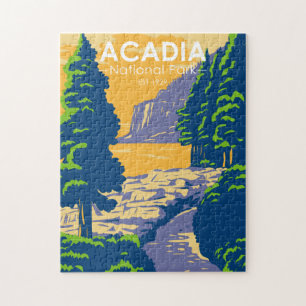 Acadia National Park Bar Harbor Ocean Path Puzzle
