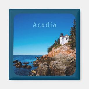 Acadia National Park Bass Harbour Lighthouse Magnet