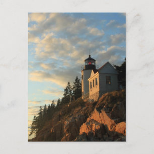 Acadia National Park Bass Harbour Lighthouse Postkarte