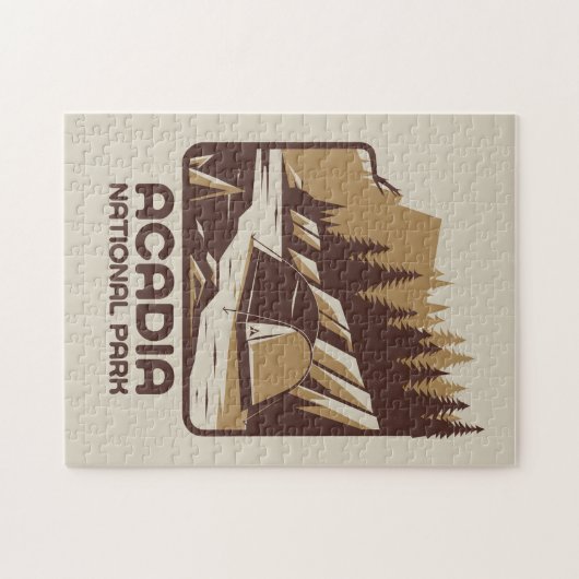 Acadia National Park Camping Adventure Puzzle (Horizontal)