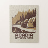 Acadia National Park Camping Adventure Puzzle (Vertikal)