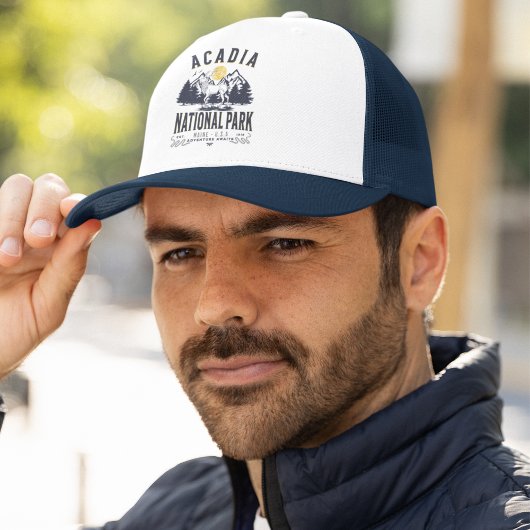 Acadia National Park Classic View Truckerkappe