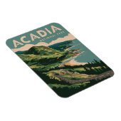 Acadia National Park Coastline Magnet (Rechte Seite)