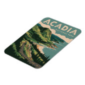 Acadia National Park Coastline Magnet (Linke Seite)