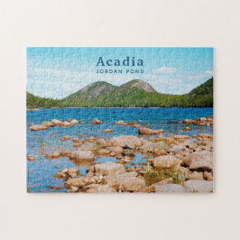Acadia National Park Custom Foto Jordan Pond Puzzle