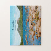 Acadia National Park Custom Foto Jordan Pond Puzzle (Vertikal)