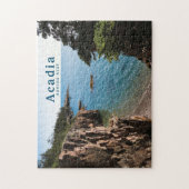 Acadia National Park Custom Foto Ravens Nest Puzzle (Vertikal)
