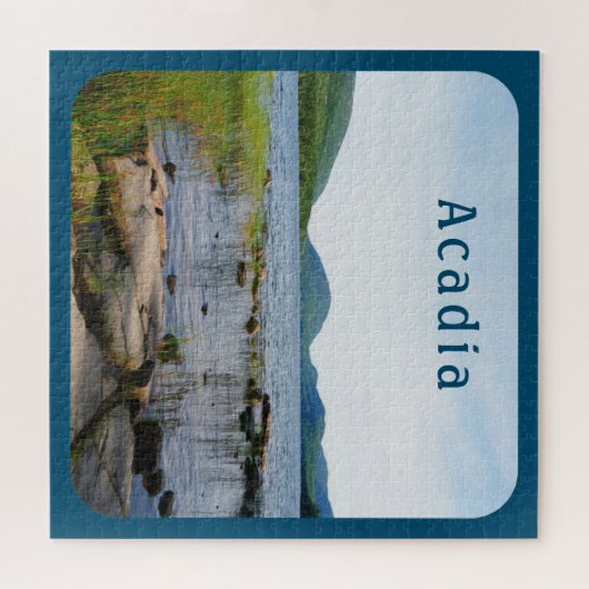 Acadia National Park Eagle Lake Maine Puzzle (Horizontal)
