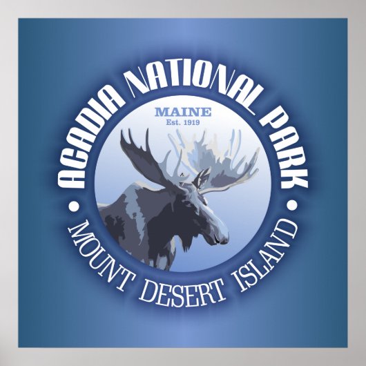 Acadia National Park (Elche) Poster (Vorne)