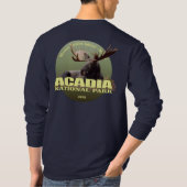 Acadia National Park (Elche) WT T-Shirt (Rückseite)