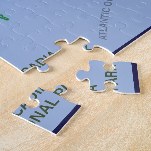 Acadia National Park Illustrated Map Puzzle (Seite)