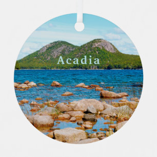 Acadia National Park Jordan Pond Ornament Aus Metall