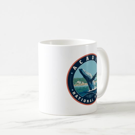 Acadia National Park Kaffeetasse (VorderseiteRechts)