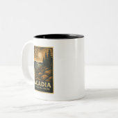 Acadia National Park Keramik Tasse (Vorderseite Links)