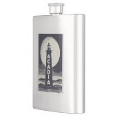 Acadia National Park Lighthouse Moon Flachmann (Links)