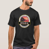 Acadia National Park Maine Coastal T-Shirt (Vorderseite)