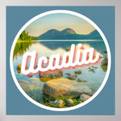 Acadia National Park Maine Landscape Fotografy S Poster (Vorne)