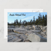 Acadia National Park, Maine Postkarte (Vorne/Hinten)