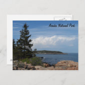 Acadia National Park, Maine Postkarte (Vorne/Hinten)