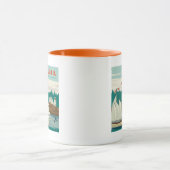 Acadia National Park, Maine | Sailboat & Whale Tasse (Zentrum)