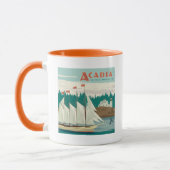 Acadia National Park, Maine | Sailboat & Whale Tasse (Links)