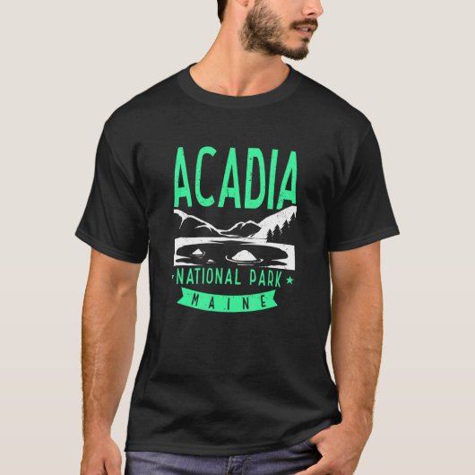 Acadia National Park Maine T-Shirt (Vorderseite)
