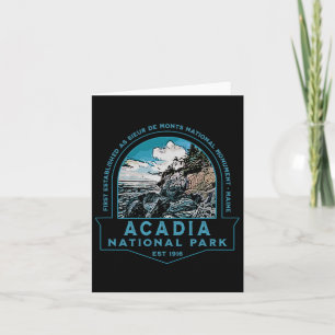 Acadia National Park Maine Usa Vacation Travel Sou Karte