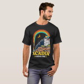 Acadia National Park Mountain Trails Nature Campin T-Shirt (Vorne ganz)