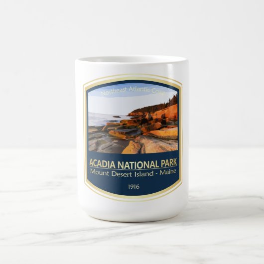 Acadia National Park (PF1) Kaffeetasse (Mittel)