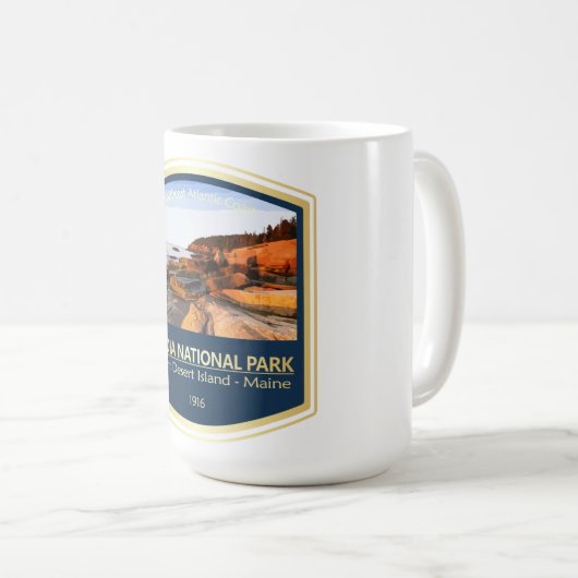 Acadia National Park (PF1) Kaffeetasse (VorderseiteRechts)