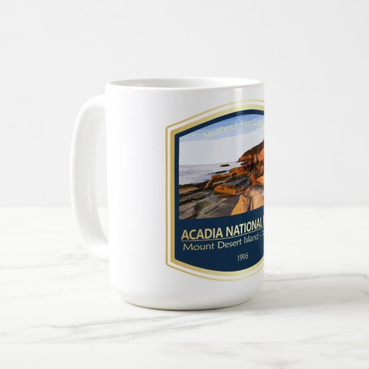 Acadia National Park (PF1) Kaffeetasse (Vorderseite Links)
