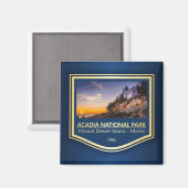 Acadia National Park (PF2) Magnet (Vorderseite/Rückseite)