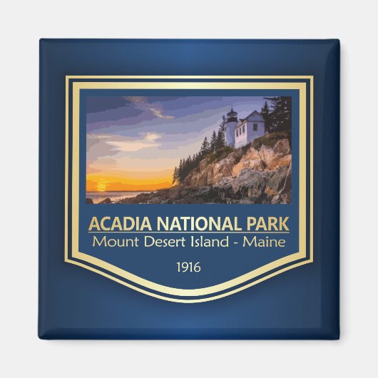 Acadia National Park (PF2) Magnet (Vorne)