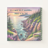 Acadia National Park & Quote Notizblock (Rückseite)