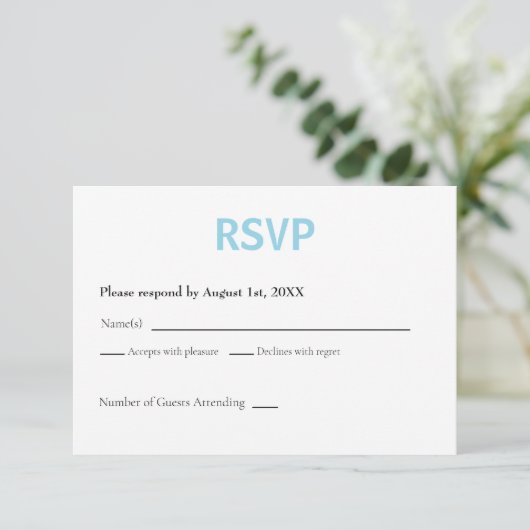 Acadia National Park RSVP Card Retro (Stehend Vorderseite)