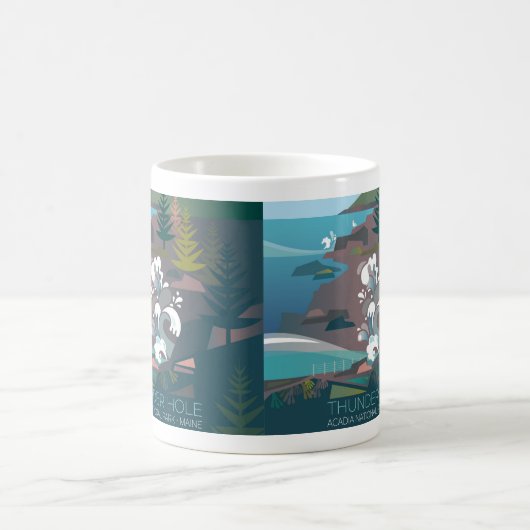Acadia National Park, Thunder Hole Tasse (Mittel)