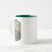 Acadia National Park Travel Mug Zweifarbige Tasse (Vorderseite Links)