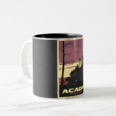 Acadia National Park Travel Zweifarbige Tasse (Vorderseite Links)