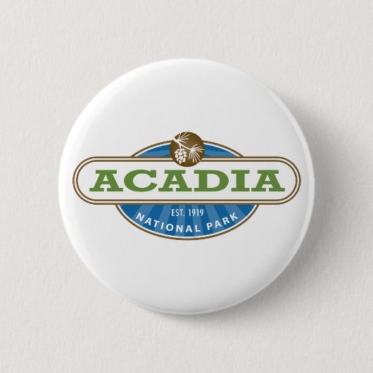 Acadia National Park USA Button (Vorderseite)