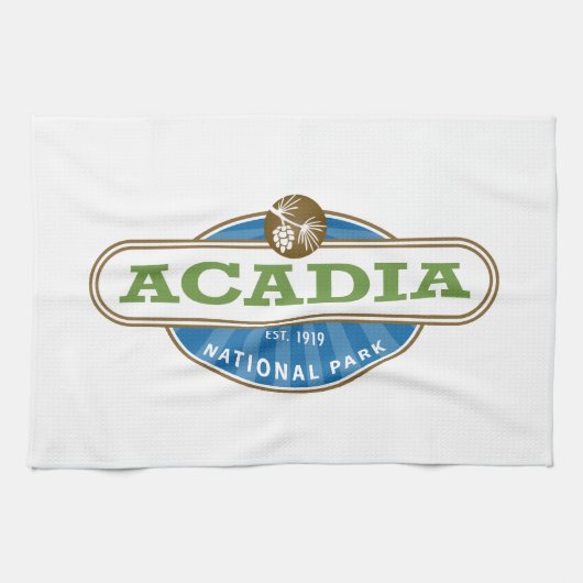 Acadia National Park USA Handtuch (Horizontal)
