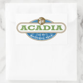 Acadia National Park USA Rechteckiger Aufkleber (Tasche)