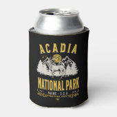 Acadia National Park Vintage Landscape Dosenkühler (Kanne Vorderseite)