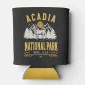 Acadia National Park Vintage Landscape Dosenkühler (Rückseite)