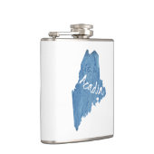 Acadia National Park Wood Grain Flachmann (Rechts)