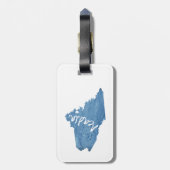 Acadia National Park Wood Grain Gepäckanhänger